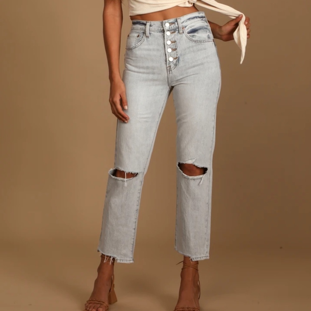 Pistols Jeans Charlie Light Wash Distress